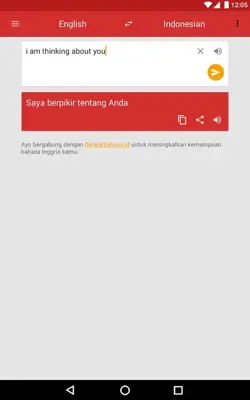 Kamus Inggris (Kamusku) android App screenshot 0