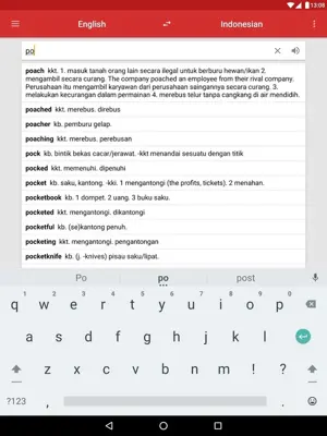 Kamus Inggris (Kamusku) android App screenshot 5