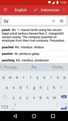 Kamus Inggris (Kamusku) android App screenshot 8